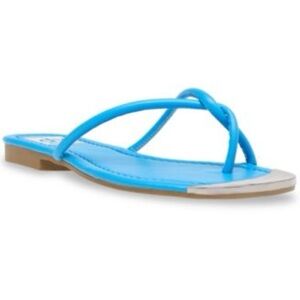 Women’s Dolce Vita Penni Blue Toe-Loop Flip-Flop Sandals Size 10 US!